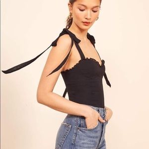 reformation blanca top